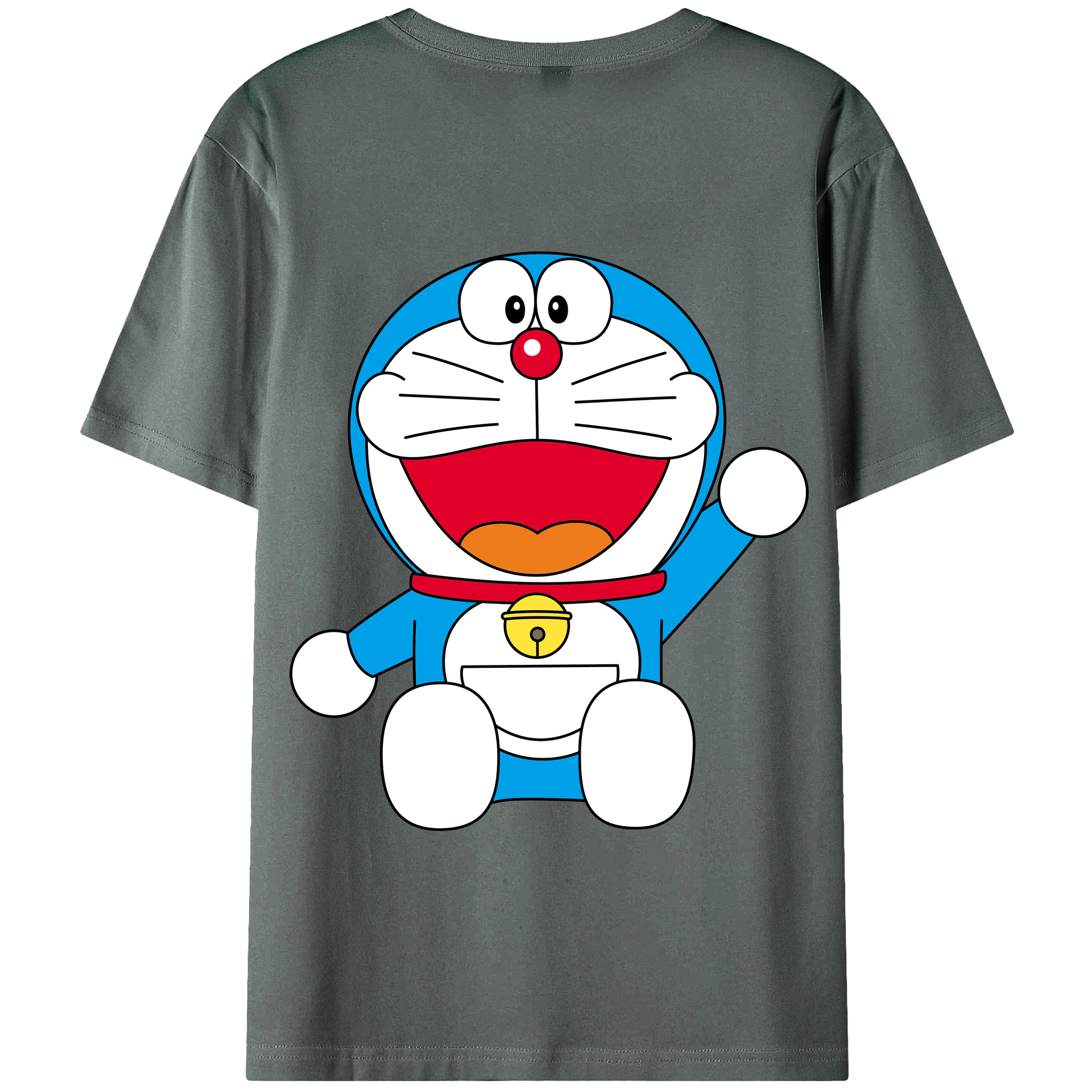 （画像用） ドラえもん Doraemon 綿100％半袖Tシャツ（背面プリント）